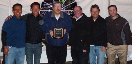 From left to right: Carlos Eijansantos, Jack Wong (GKG), Bob Black, Arnie Greenberg, Chris Putney and Jeremy Greenberg